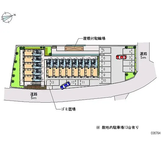 ★手数料０円★秦野市今泉 月極駐車場